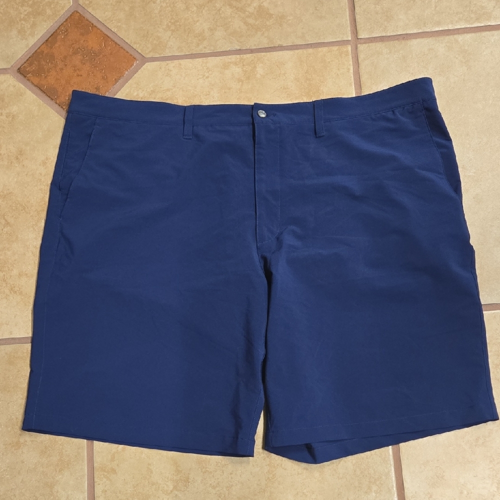 Polo by Ralph Lauren Men's Navy Flat Front Shorts 44T
